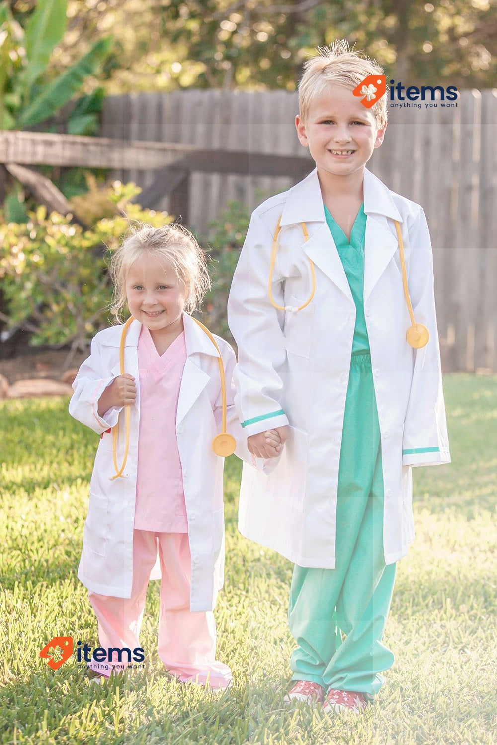 ReliBeauty Kids Doctor Costume Set