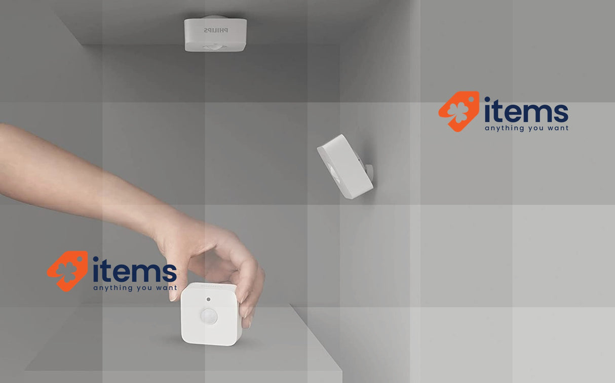 Philips Hue Indoor Motion Sensor - Turns Hue Lights On and Off Automatically