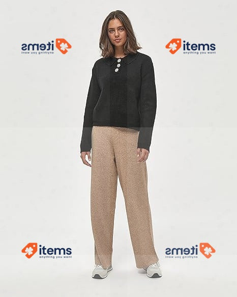 Peppercorn Women s Pullover Jersey Long Sleeve Black XXL <p>Peppercorn fashion: