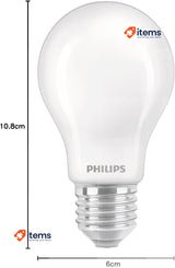 Philips LED Lampadina Drop, 100W, E27, White Hot Light, Dimmable