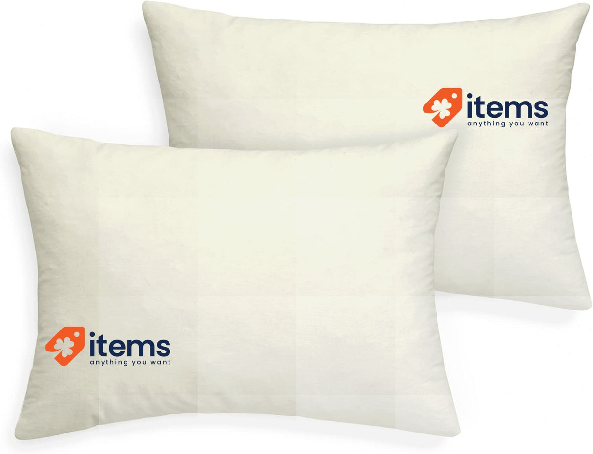 Deconovo 2 Pack Brushed Microfiber Pillowcases - Set Of 2, Navy Duvet Cover Soft