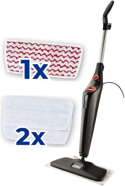 Vileda Steam Plus XXL Power Pad Without Detergent Use Black