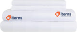 Todocama 4 - Piece Bedding Set 200 White Fitted Sheet Top Two Todocama 4-Piece