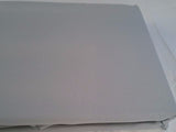 Todocama 4 - Piece Sheet Set Grey Bedding Fitted Top Two Pillowcases Cm 90 x 190