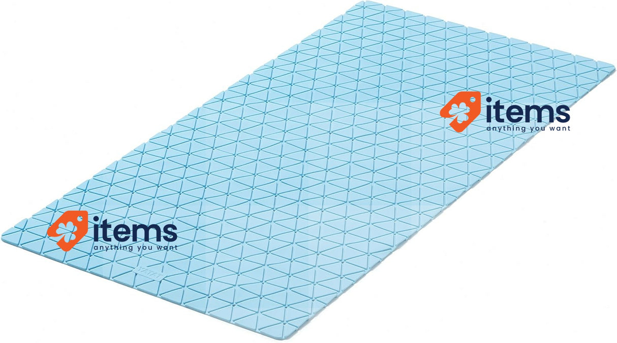 TATAY Bath Mat Non-slip SBS TP Rubber with 94 Suction Cups, Rectangular 72x36cm