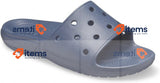 Crocs Unisex Classic Slide Navy Blue Synthetic Size 13 UK Men, 49-50 EU