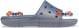 Crocs Unisex Classic Slide Navy Blue Synthetic Size 13 UK Men, 49-50 EU