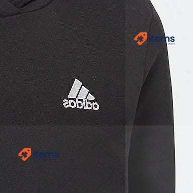 adidas Unisex Kids Entrada 22 Sweat Hoodie Black
 Size 11-12 Year Old Kids