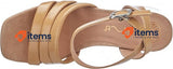 Unisa Women s Heeled Sandal in Beige, Size 6.5 UK (37 EUR) Unisa Women's Skin