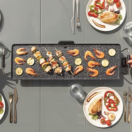 Cecotec Tasty&Grill 3000 RockWater XL. 2400 W Power Black