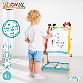 WOOMAX Disney 48739 Mickey and Minnie Wooden Board +4 years (48739)