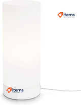 Briloner Leuchten Table Lamp with Cable Switch, 1 x E14, Max. 25 W, White 250 mm