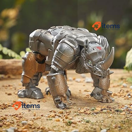 Transformers Toys Rise of The Beasts Movie Rhinox Converting Action Figure