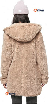 URBAN CLASSICS Women's Sherpa Cardigan Breathable Jacket Size 3XLarge Taupe