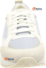 HUGO Women s Icelin Sneaker in White / Purple / Pink, Size 5 UK (38 EU) Blue450