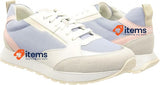 HUGO Women s Icelin Sneaker in White / Purple / Pink, Size 5 UK (38 EU) Blue450