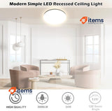 Ceiling Light LED Ceiling Light 24 W 28 cm IP54 White 4000 2000 Waterproof Round
