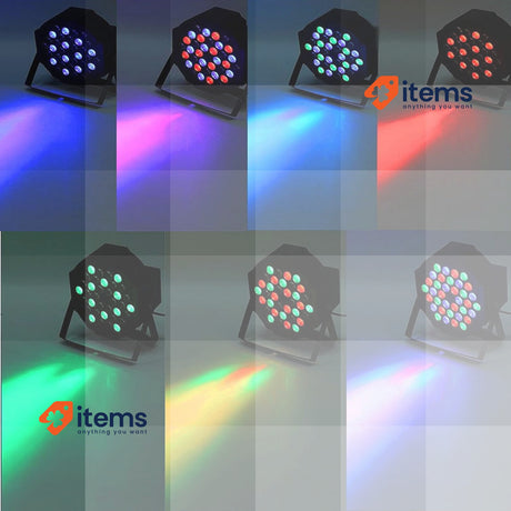 36 LED Headlight Par Spotlight <p>Colourful pair of light: 36 powerful WRGB