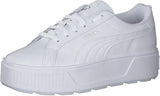 Puma Karmen, Women's Sports Shoes, Puma White Puma White Puma Silver, 39 EU