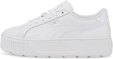 Puma Karmen, Women's Sports Shoes, Puma White Puma White Puma Silver, 39 EU