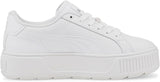 Puma Karmen, Women's Sports Shoes, Puma White Puma White Puma Silver, 39 EU