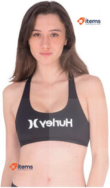 Hurley Women's OAO Scoop Top Bikini Pull On Black XSmall Other Clothes Shoes