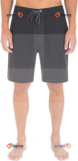 Hurley Herren Solid 20' Board-Shorts Black 33