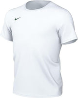 Nike Soccer Jersey Y Nk Df Park Vii Jsy Ss, White/Pine Green, BV6741-101, XS