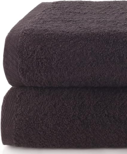 Top Towels – Bath Towels 70x140cms Black