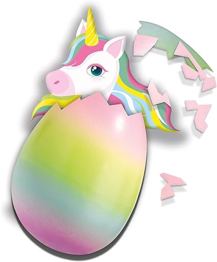 SES Creative Hatching Unicorns - 2 Surprise Eggs