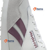 Reebok Men s Royal Ultra Sneakers, White/Purple, Size 4.5 UK (36.5 EU)