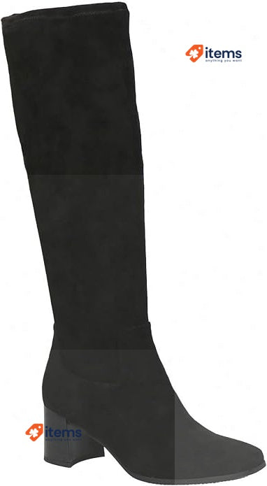 Caprice Women s Mid Calf Boot, Size 5 UK (38 EU) Caprice Women's Black Stretch