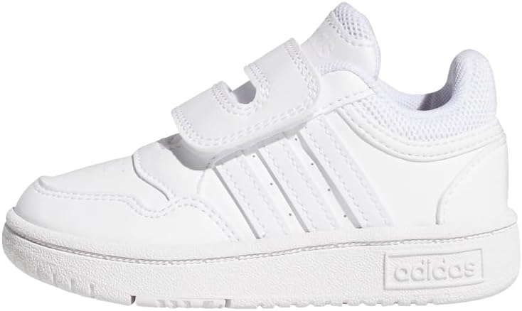 adidas unisex-baby HOOPS 3.0 BASKETBALL SHOES for Unisex Sneakers White