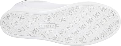 GUESS Faster Womens Sneaker Rubber Shoes White 37 EU