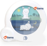 Pabobo Kid Sleep Essential Alarm Clock Indicator for Children White Pabobo By