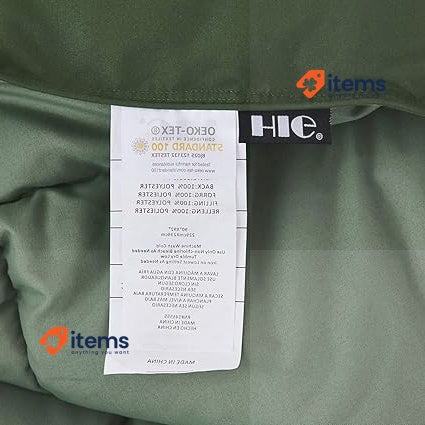 HIG 3 Piece Coverless Duvet Green King - 240 x 220cm Green