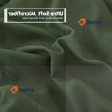 HIG 3 Piece Coverless Duvet Green King - 240 x 220cm Green
