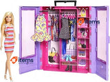 Barbie Fashionistas Doll & Playset, Ultimate Closet with Barbie Clothes