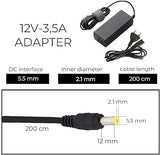 Leyf Universal Power Supply Adapter Current Adapter Charger / 200 cm 5.5-2.1 mm