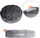 lionto Anti-sling bowl for dogs and cats Ø 30 cm, Non-slip, Black 5.5 cm 1500 g