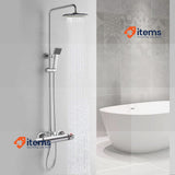 Uten Wall Mounted Shower Mixer Valve Anti Scald Tap, Hot & Cold Water Mixer