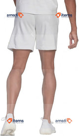 adidas M FI 3BAR Short Shorts, Men s, White, Large Adidas Men's