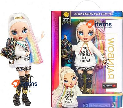 Rainbow High Jr High Series 2 Amaya Raine- 9" Fashion Doll Kids Ages 6-12 Years