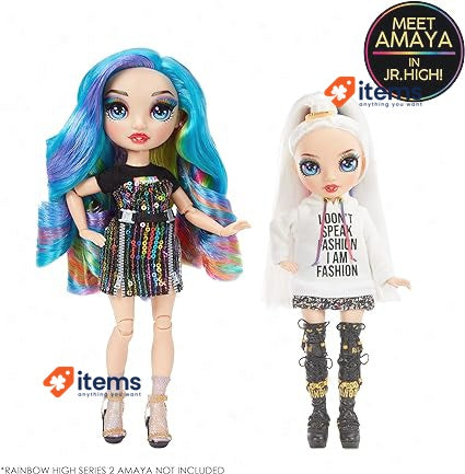 Rainbow High Jr High Series 2 Amaya Raine- 9" Fashion Doll Kids Ages 6-12 Years