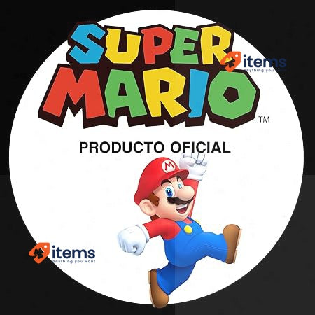 SUPER MARIO and Luigi School Bag Double Compartment and 2 Front Pockets Blue