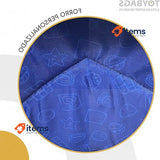 SUPER MARIO and Luigi School Bag Double Compartment and 2 Front Pockets Blue