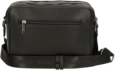 Pepe Jeans Salma Luggage Women's Messenger Leather Bag Black