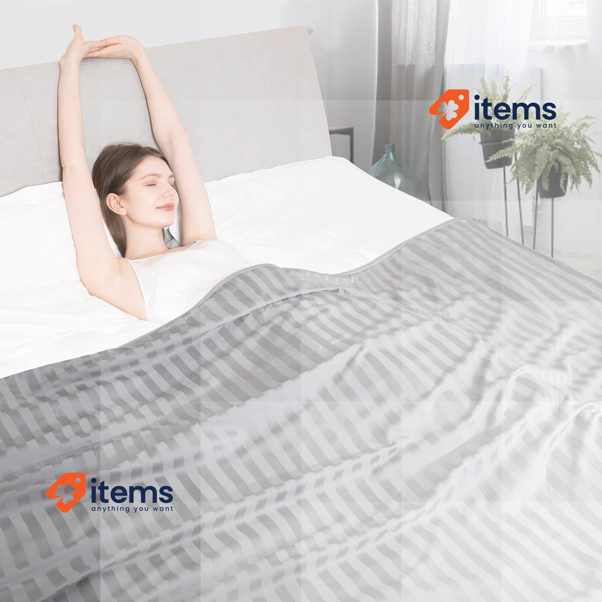 Elegear 150x200cm Cooling Blanket for Night Sweats Q-Max>0.5 Arc-Chill 3.0 Cool