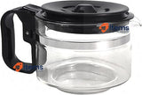 Sanfor Universal Electric Glass Carafe Coffee Maker Small Transparent 900 ml