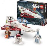 LEGO 75333 Star Wars Obi-Wan Kenobi’s Jedi Starfighter, Buildable Toy Set Plus